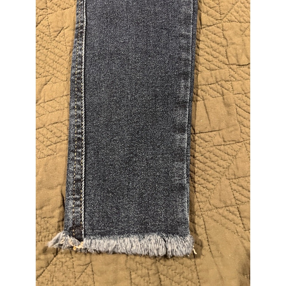 We‎ The Free People Women's Blue Jeans Size 25 Frayed Ankles NWT Msrp $ 78.00 - Picture 3 of 11